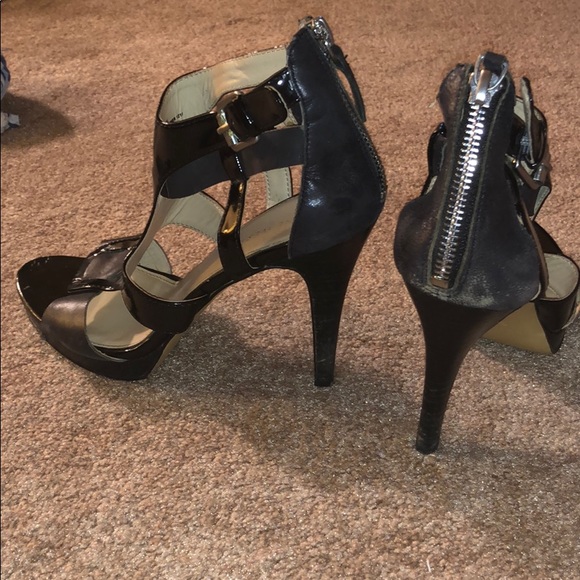 Black Nine West High Heels - Picture 3 of 5